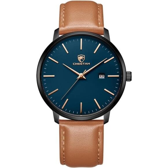 Minimalist Waterproof Quartz Watch - Picture 1 of 7